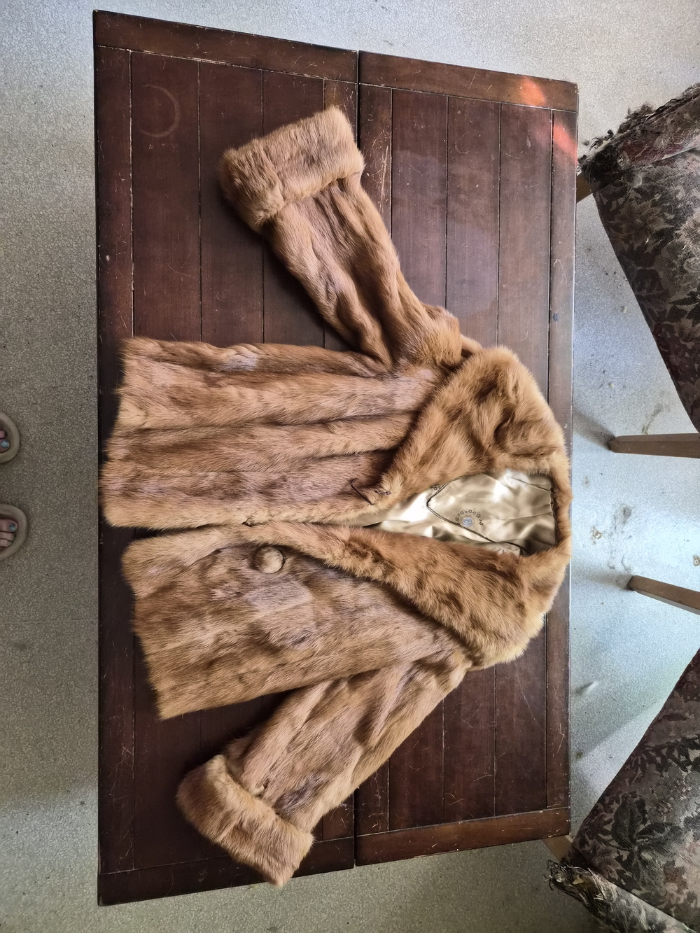 Vintage Women's Mink Fur Coat
